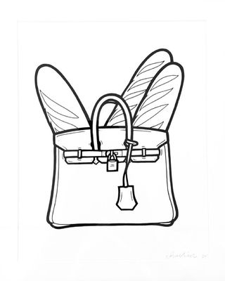 UNIQUE WORK -Birkin Bag-uette #1, 2024 - RAVIAN DERRIÈRE