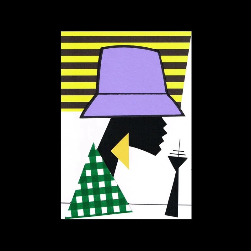 XS Original Art - PRADA Bucket Hat by Piet Paris