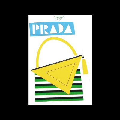 XS Original Art - PRADA Bag 2 by Piet Paris