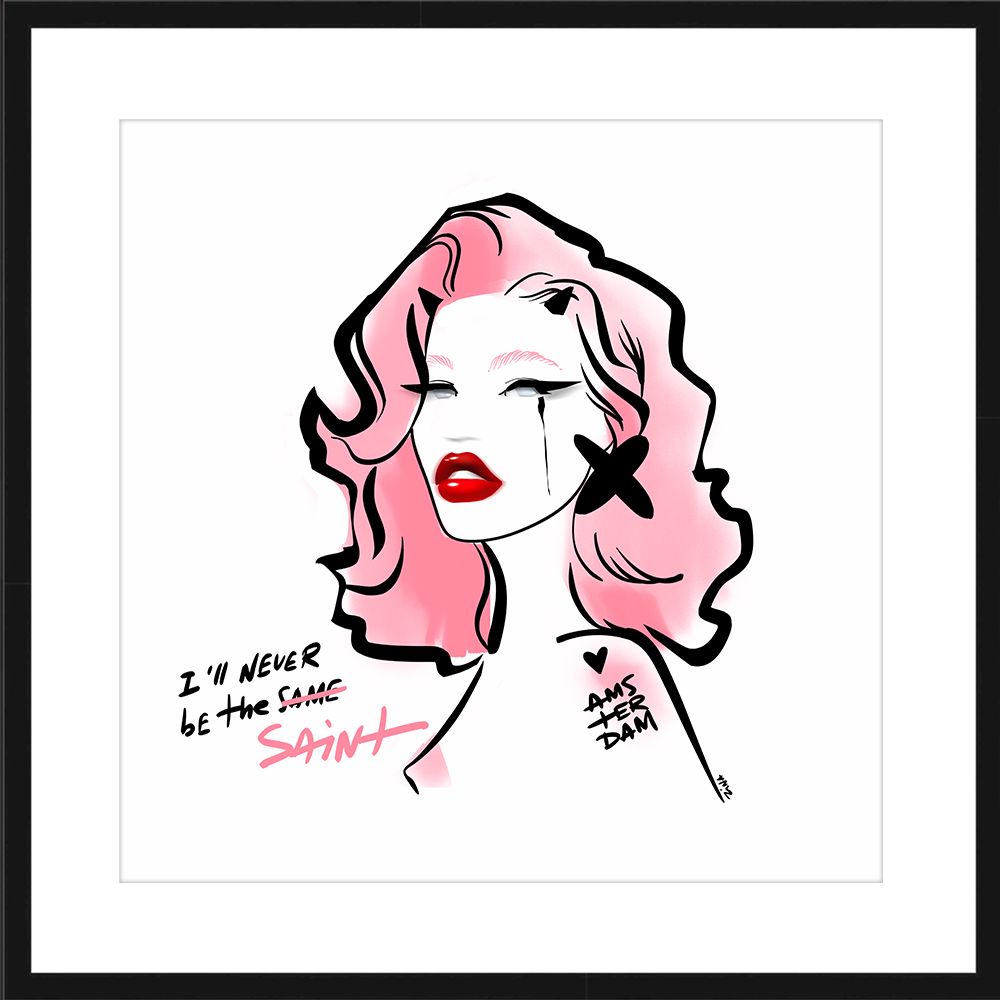 Exclusive Limited Edition ZINA - 'I'LL NEVER BE A SAINT'  Exclusive Limited Edition ZINA - 'I'LL NEVER BE A SAINT' 