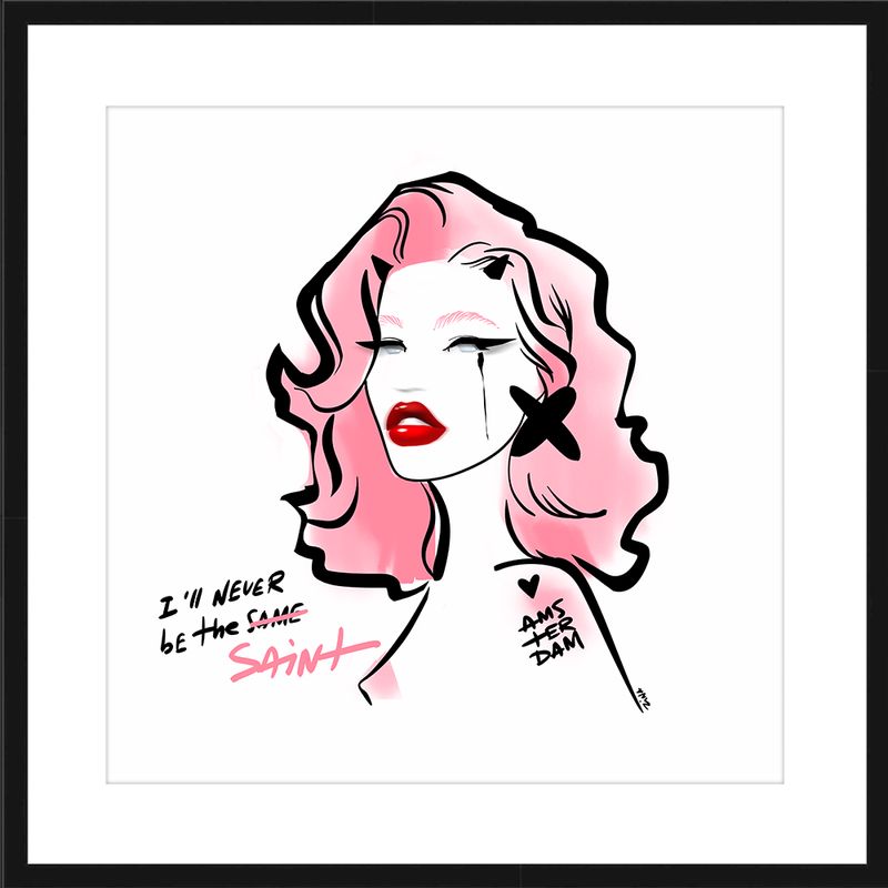 Exclusive Limited Edition ZINA - 'I'LL NEVER BE A SAINT' ​