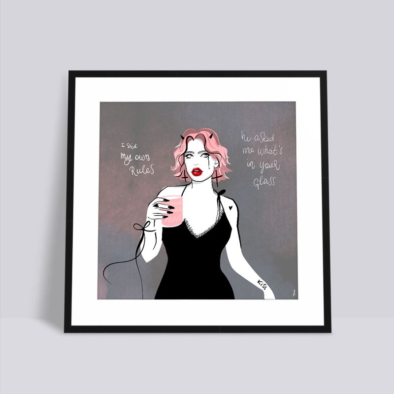 Exclusive Limited Edition ZINA - 'OWN RULES' Exclusive Limited Edition ZINA - 'OWN RULES' 