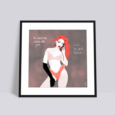 Exclusive Limited Edition ZINA - 'IN YOUR MIND' Exclusive Limited Edition ZINA - 'IN YOUR MIND' 