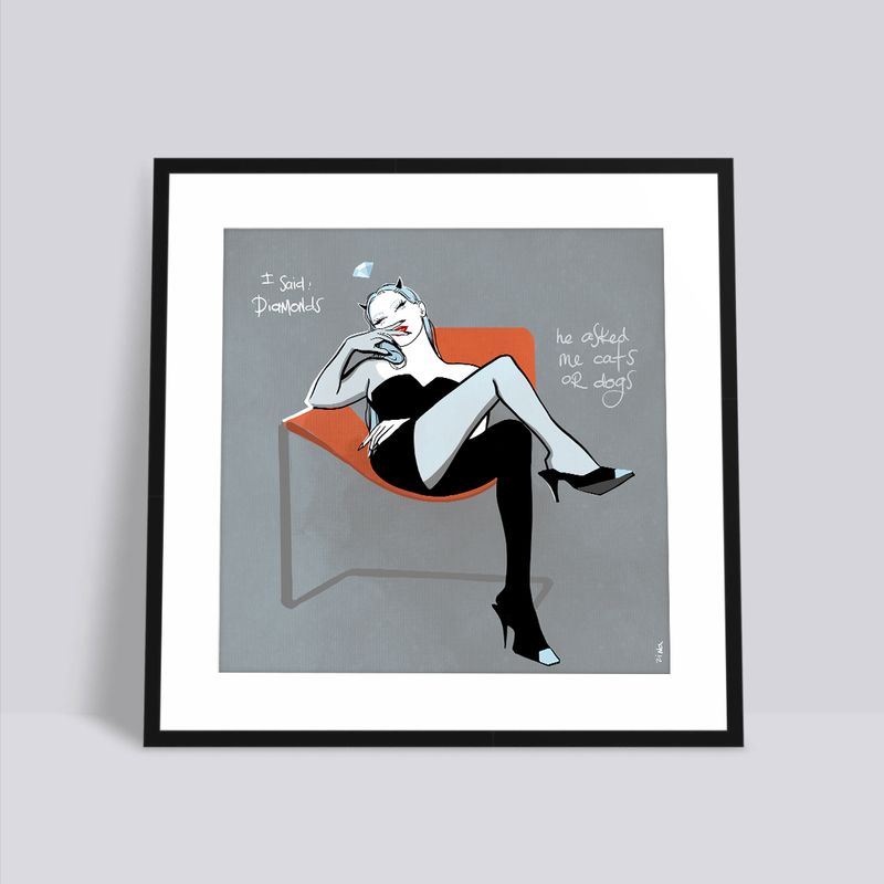 Exclusive Limited Edition ZINA - 'DIAMONDS' Exclusive Limited Edition ZINA - 'DIAMONDS' 