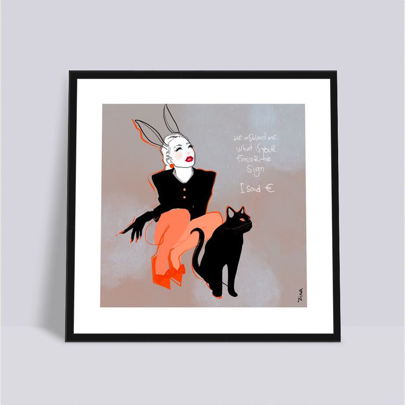 Exclusive Limited Edition ZINA - EURO-SIGN Exclusive Limited Edition ZINA - EURO-SIGN