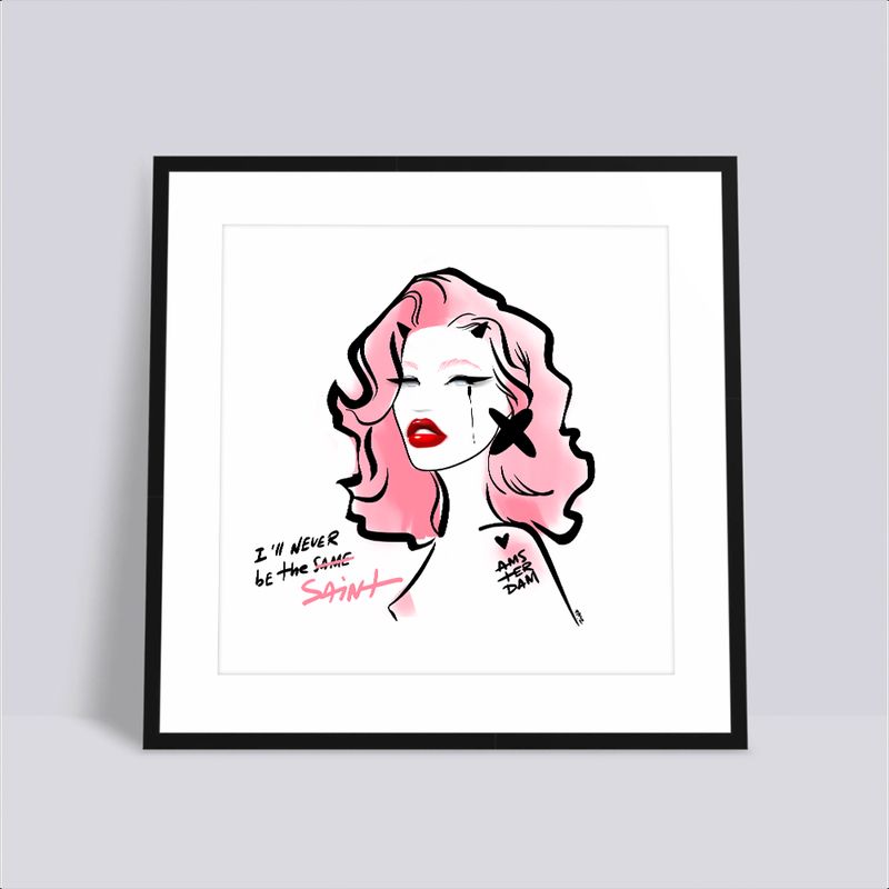 Exclusive Limited Edition ZINA - 'I'LL NEVER BE A SAINT' Exclusive Limited Edition ZINA - 'I'LL NEVER BE A SAINT' 