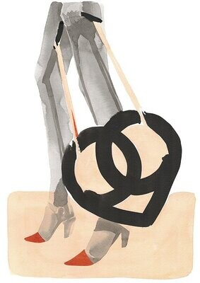 Joanna Layla - Chanel Love Heart- Limited edition