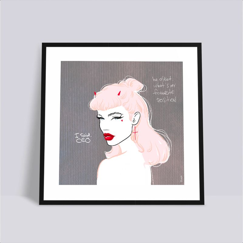 Exclusive Limited Edition ZINA - LADY-CEO
