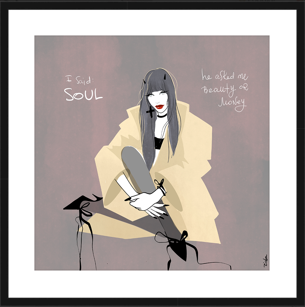 Exclusive Limited Edition ZINA - 'SOUL' ​