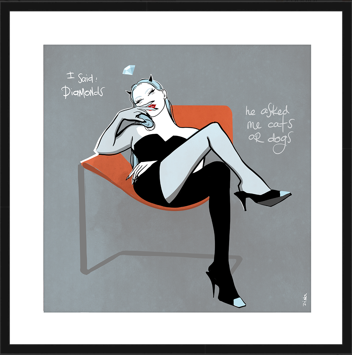 Exclusive Limited Edition ZINA - 'DIAMONDS' ​
