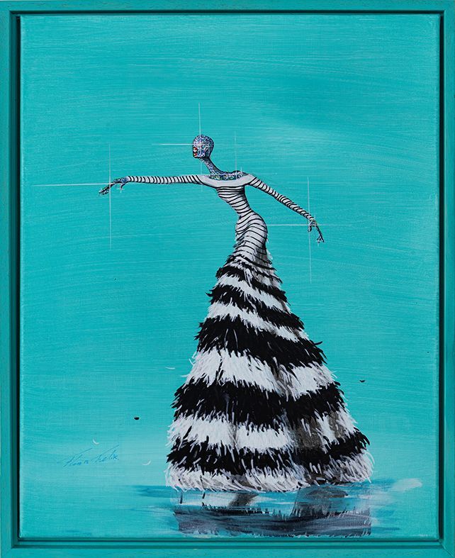 FLORIS FELIX - JEAN PAUL GAULTIER FEATHER