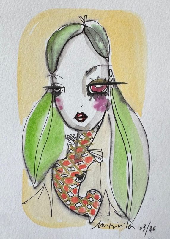NEW! Fashion Girl #3  by Kristina Vila