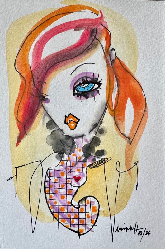 NEW! Fashion Girl #2  by Kristina Vila
