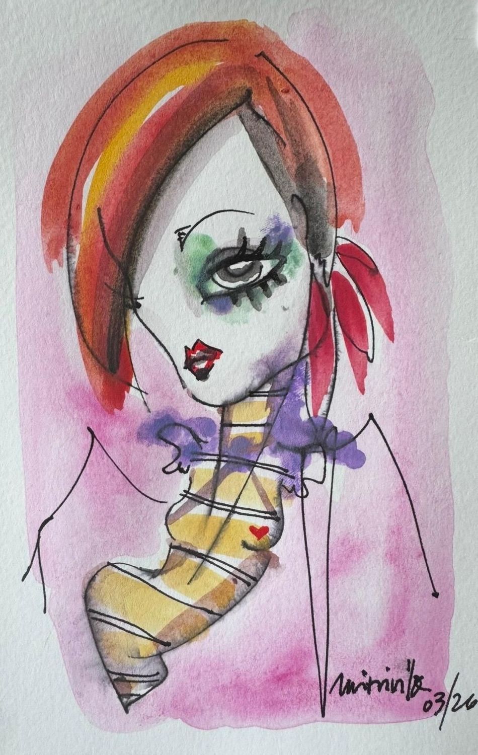 NEW! Fashion Girl #8  by Kristina Vila