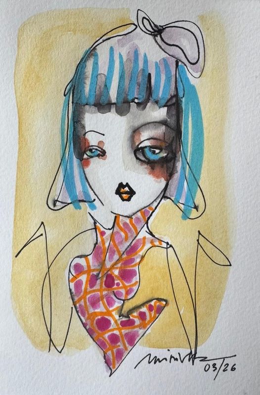 NEW! Fashion Girl #6  by Kristina Vila
