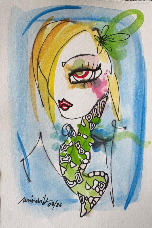 NEW! Fashion Girl #9  by Kristina Vila
