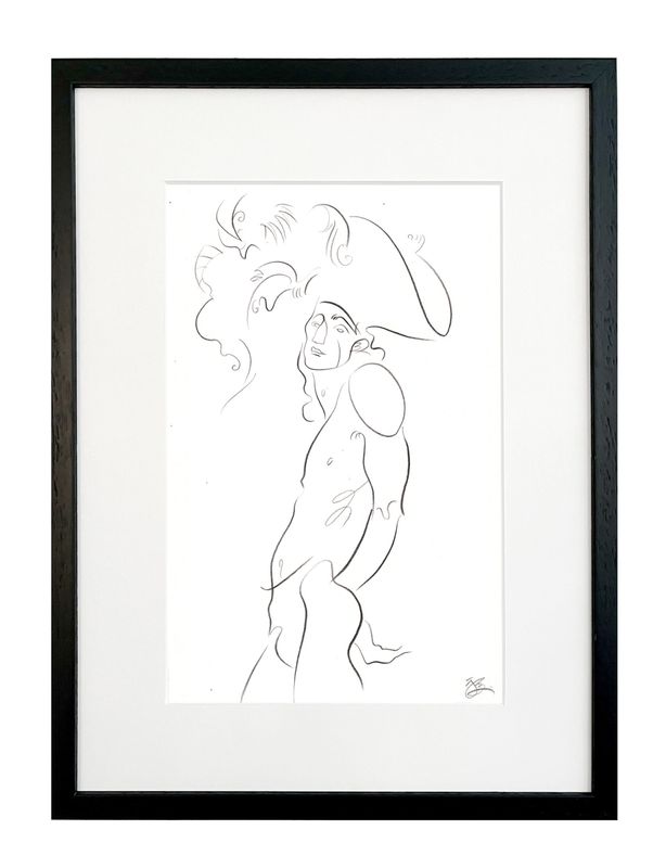 CAPTAIN , Unique WORK by Julian Stips