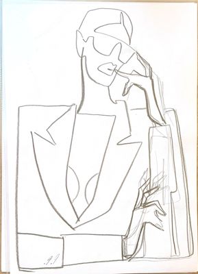 Piet Paris – Original Sketches #10