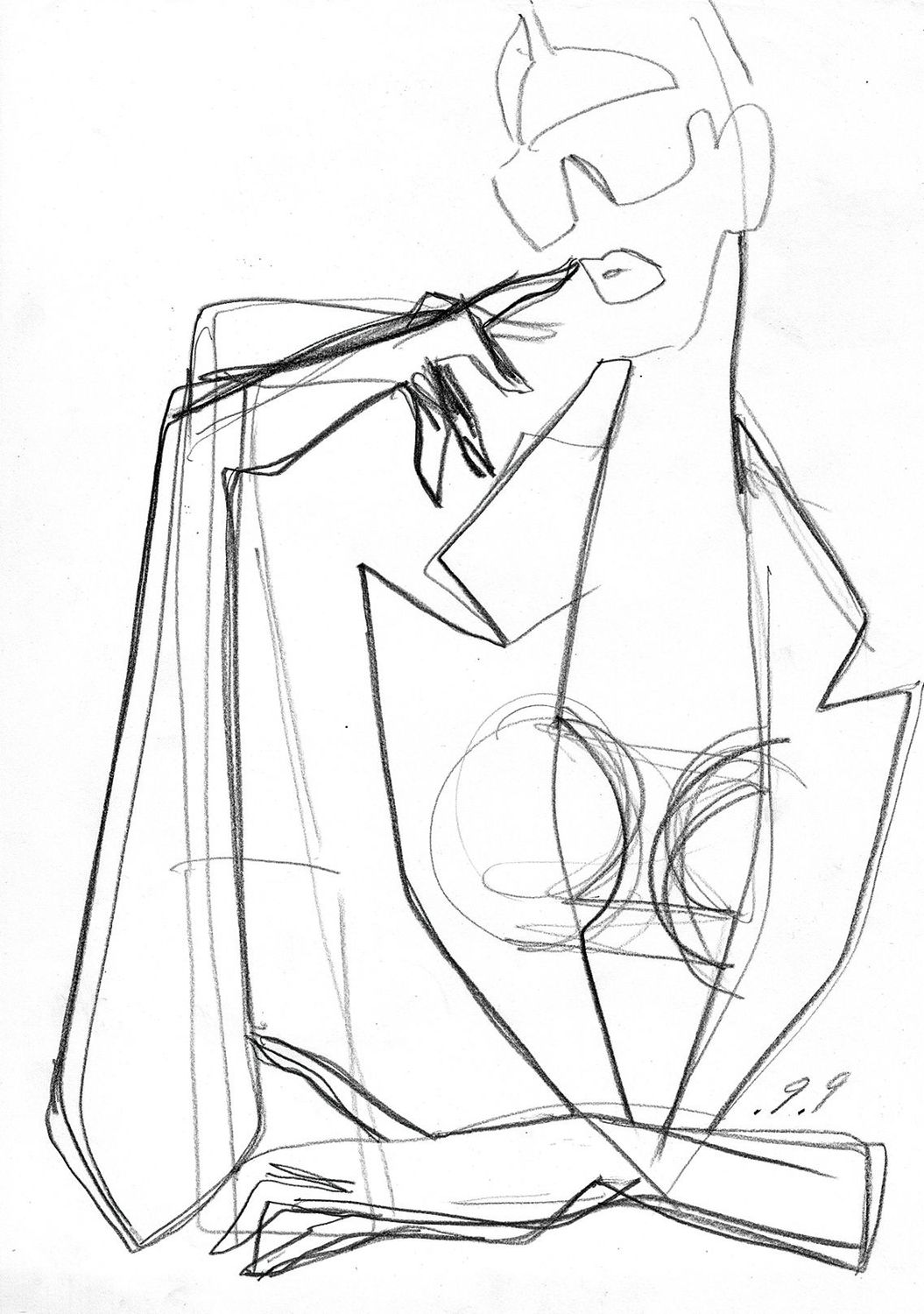 Piet Paris – Original Sketches #13