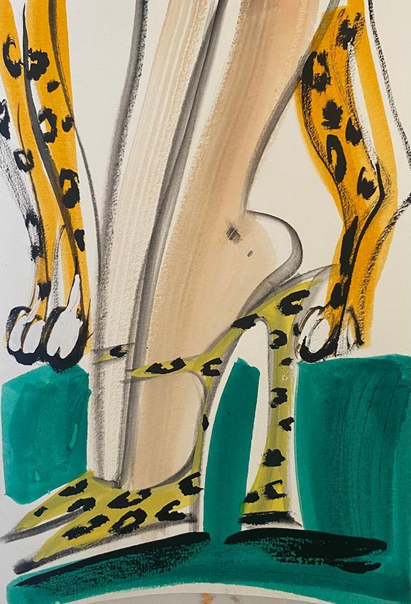 Astrid X Vos - ‘Tiger Heels 2’