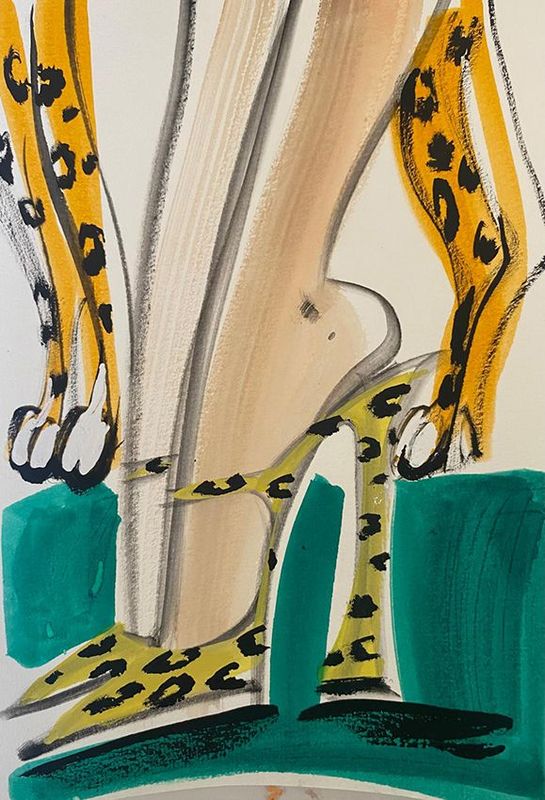 Astrid X Vos - ‘Tiger Heels 2’ Astrid X Vos - ‘Tiger Heels 2’