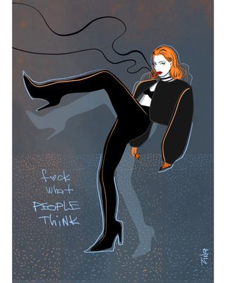 Limited Edition ZINA - Fuck What People Think
