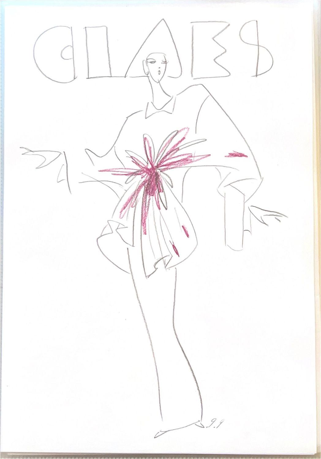 Piet Paris – Original Sketches #26