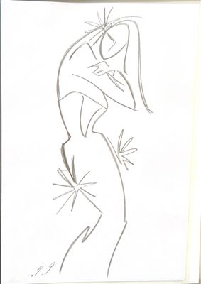 Piet Paris – Original Sketches #45