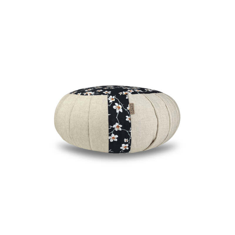 Coussin de méditation - Zafu Meï Hua