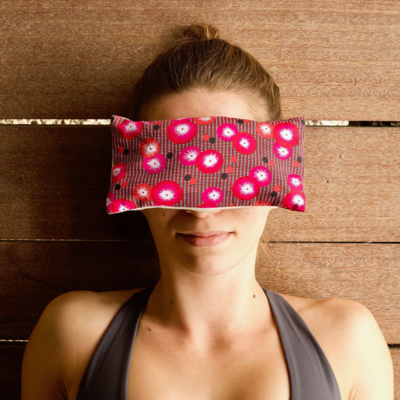 Coussins pour les yeux de yoga