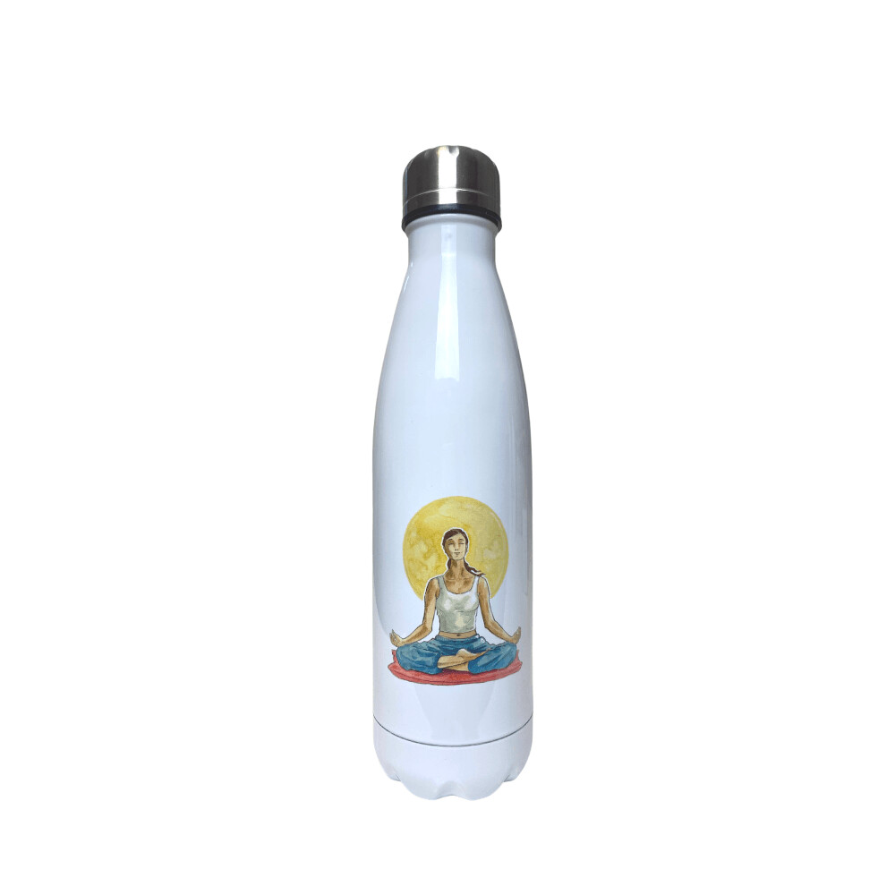 Bouteille Isotherme Yoga 500ml   Lotus