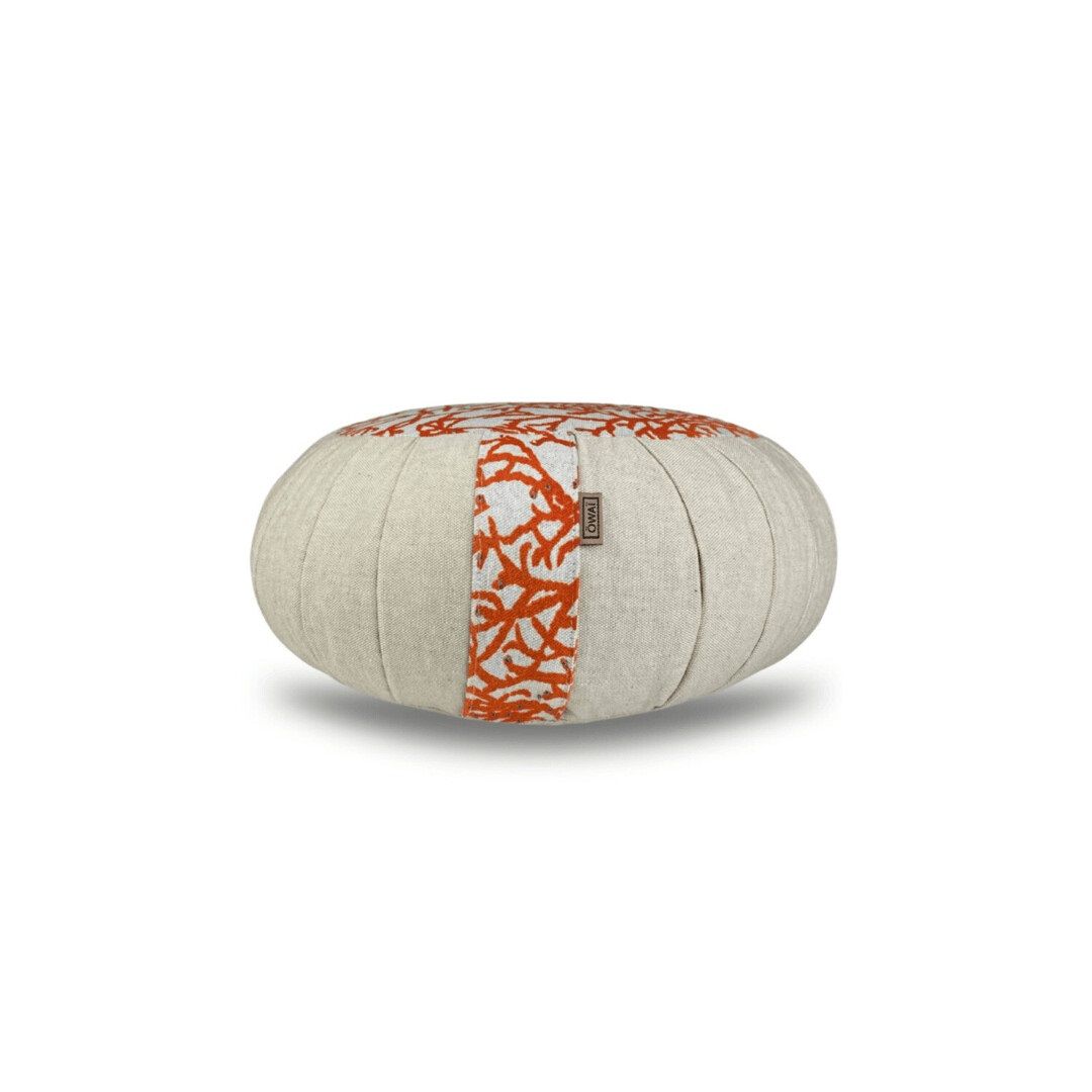 Coussin de méditation - Zafu Corail Rouge Coussin de méditation - Zafu Corail Rouge