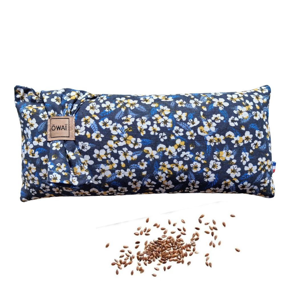 Coussin pour les yeux relaxant "Meï Hua" Lavable et rechargeable