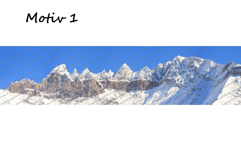 Panorama Glarner Alpen, Tschingelhörner, Tektonik Arena Sardona (mehrere Motive stehen zur Auswahl)