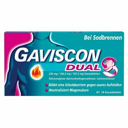 GAVISCON Dual Kautabletten