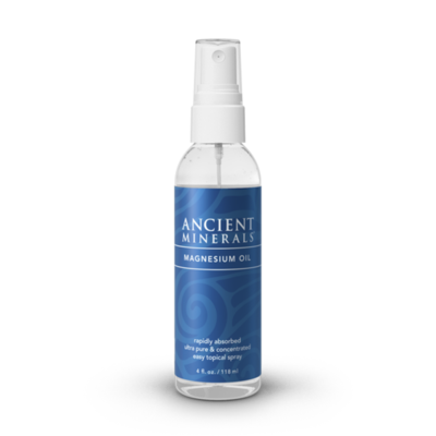 Ancient Minerals Magnesium Oil - 118 ml Full Strength