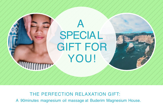 Magnesium Oil Massage Voucher (90Mins)