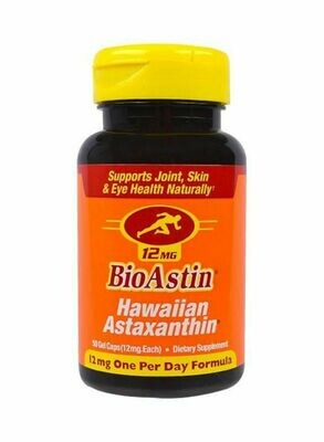 BioAstin - Hawaiian Astaxanthin 12mg (3 Bottles)