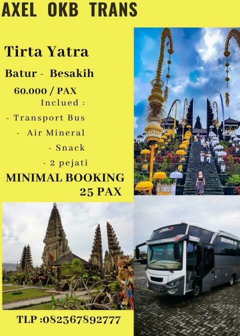 Package Tirta Yatra ( Batur - Besakih )