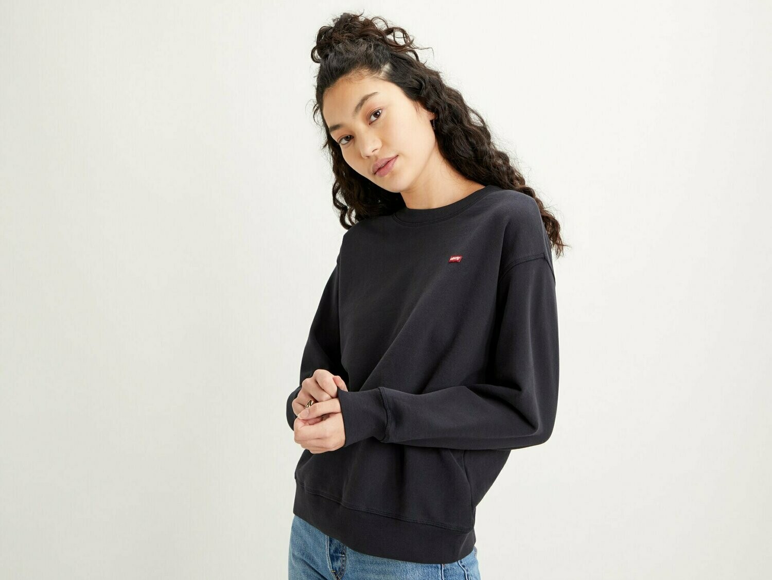 sweat noir Levis