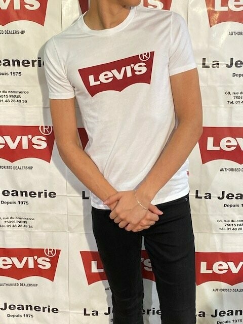 Tee Shirt Levis Blanc