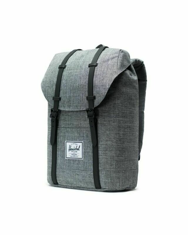 Herschel Sac retreat raven crosshatch