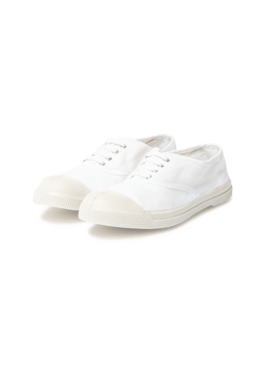 Bensimon tennis Lacet blanc