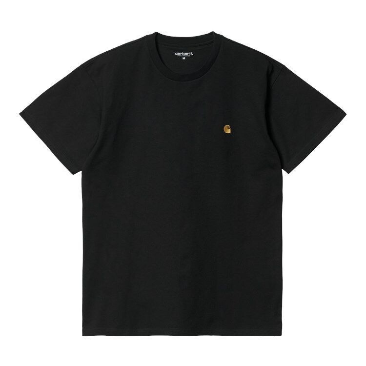 Carhartt  wip Tee-shirt chase black/gold