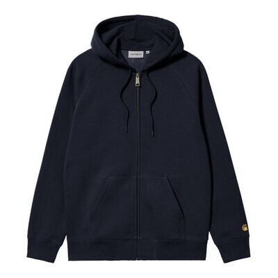 Carhartt Wip Hooded Jacket Chase Navy /gold