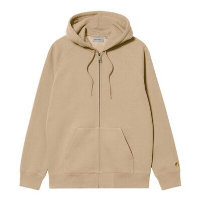 Carharrt Wip Hooded Jacket Chase Sable /gold