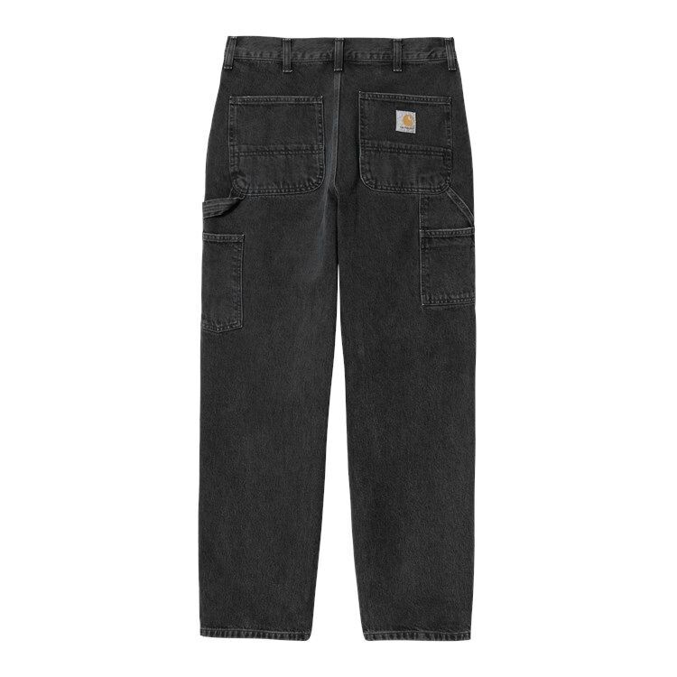 Carhartt Wip Single Knee pant Black stone washed