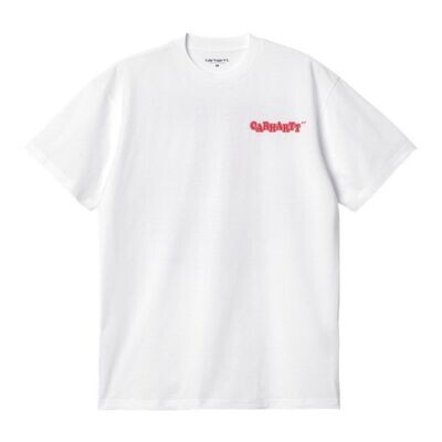 Carhartt wip Tee shirt Fast food white/red