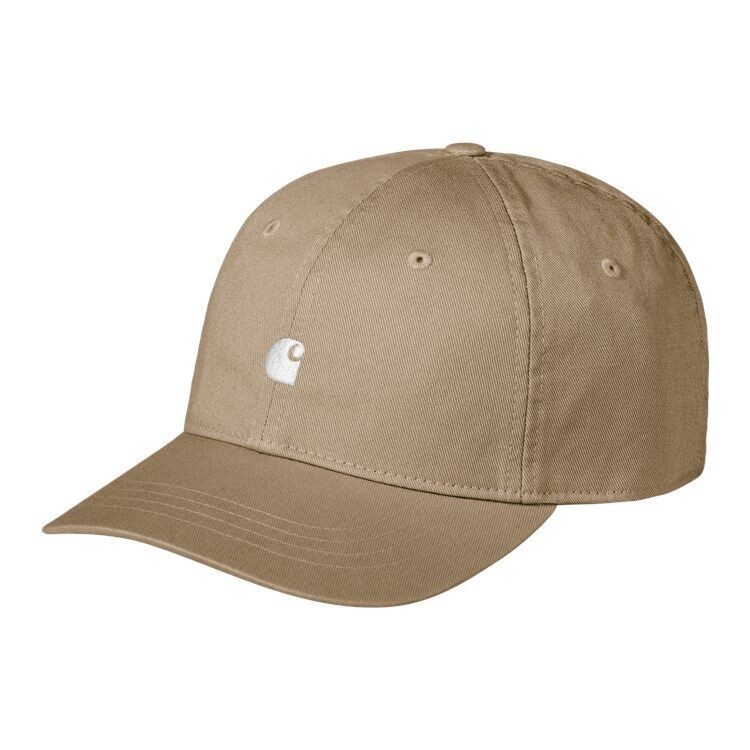 Carhartt Wip Casquette Madison logo Sable/white