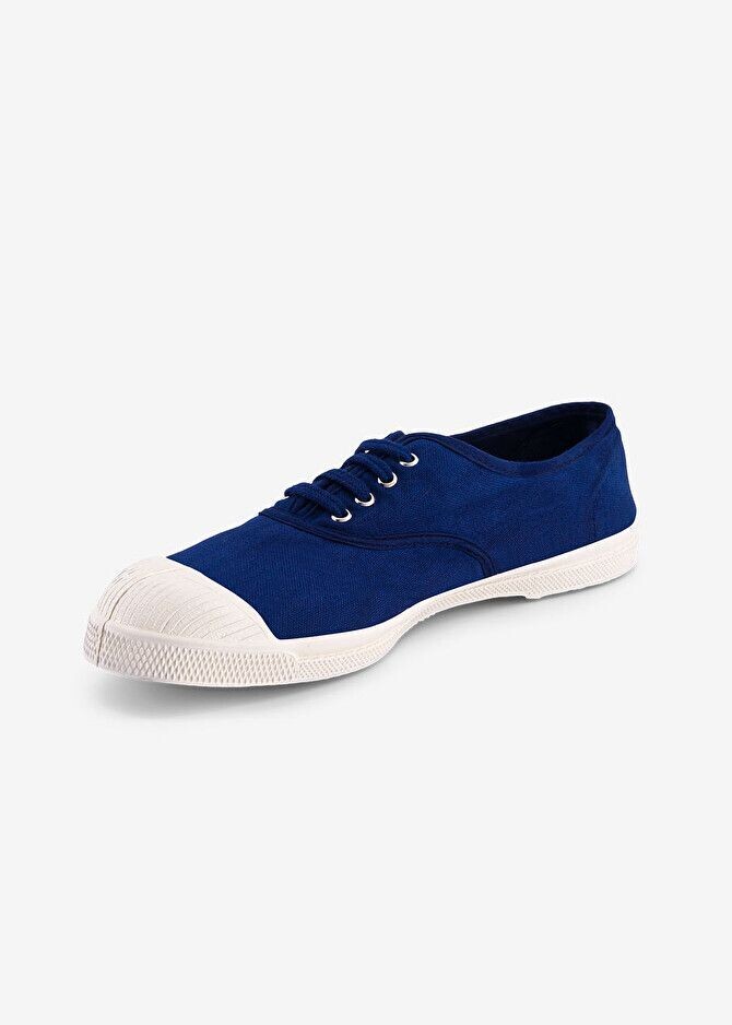 Bensimon tennis lacet bleu electrique